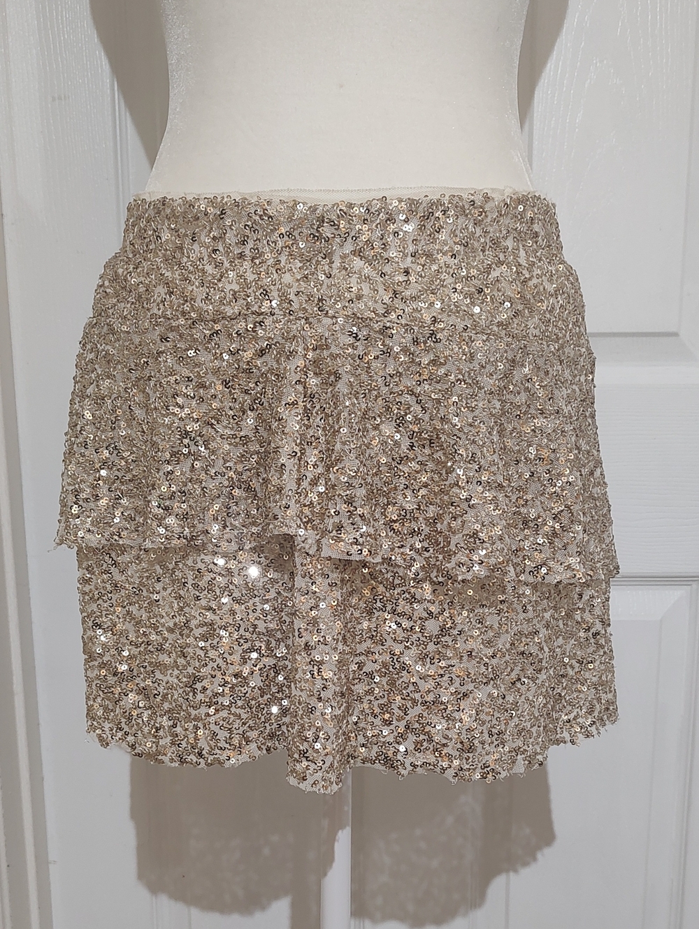 Zara Sequin Mini Skirt